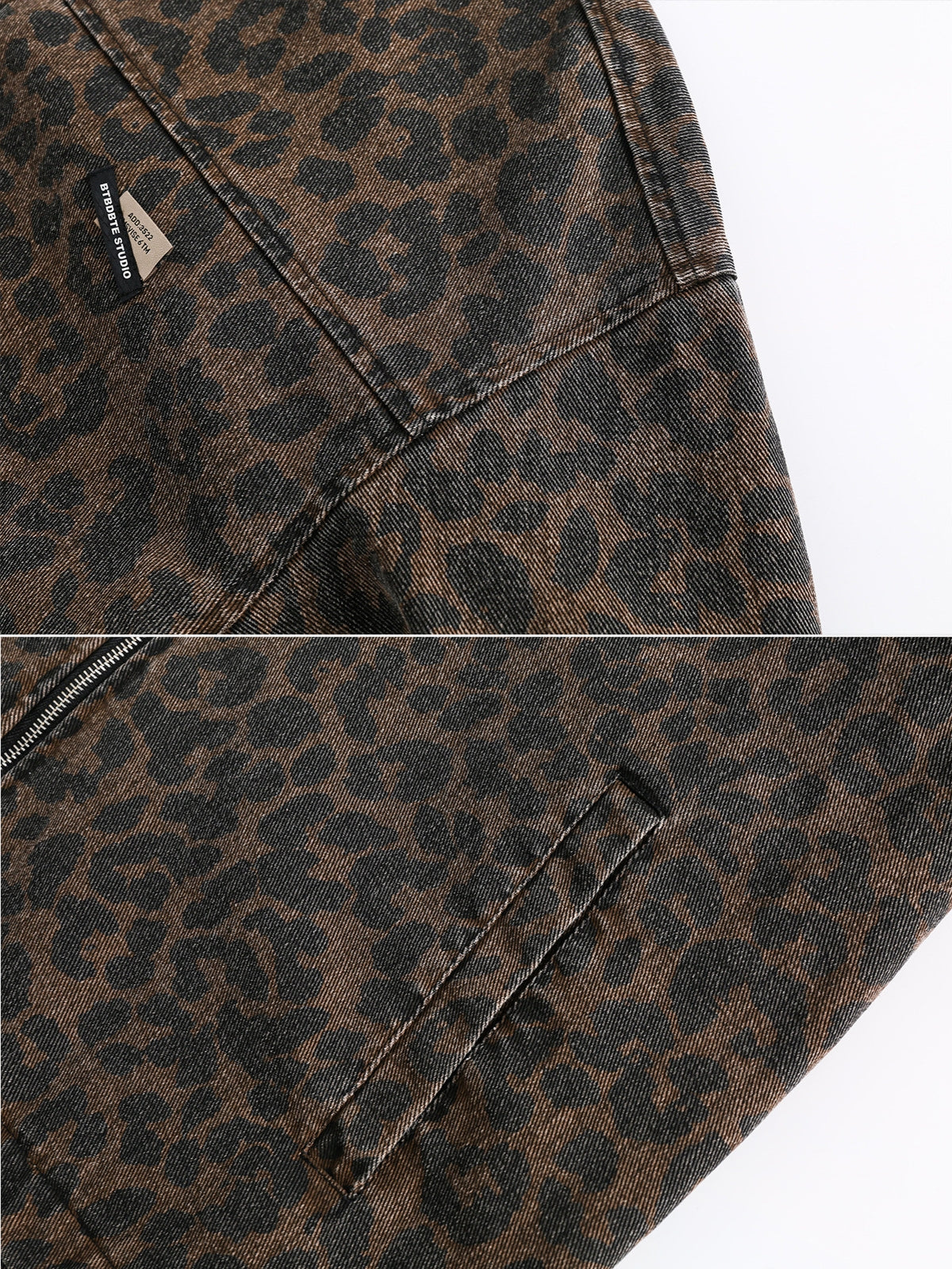 LEO - Oversized Graphic Leopard Jacket | TEENWEAR.EU