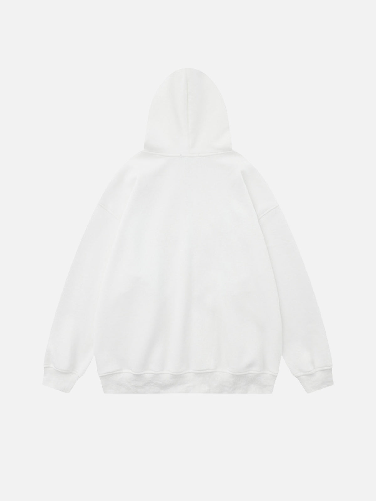 MOTYLES - Oversized Embroidered Zip Up Hoodie | TEENWEAR.EU