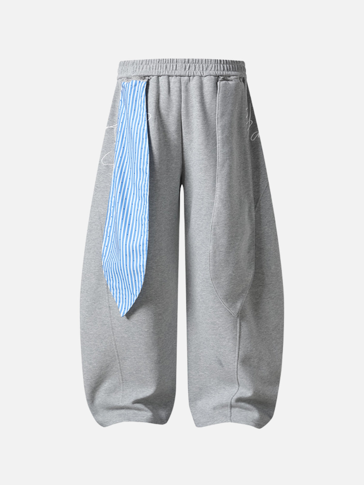 GRAVITY - Baggy Embroidered Sweatpants | Teenwear.eu
