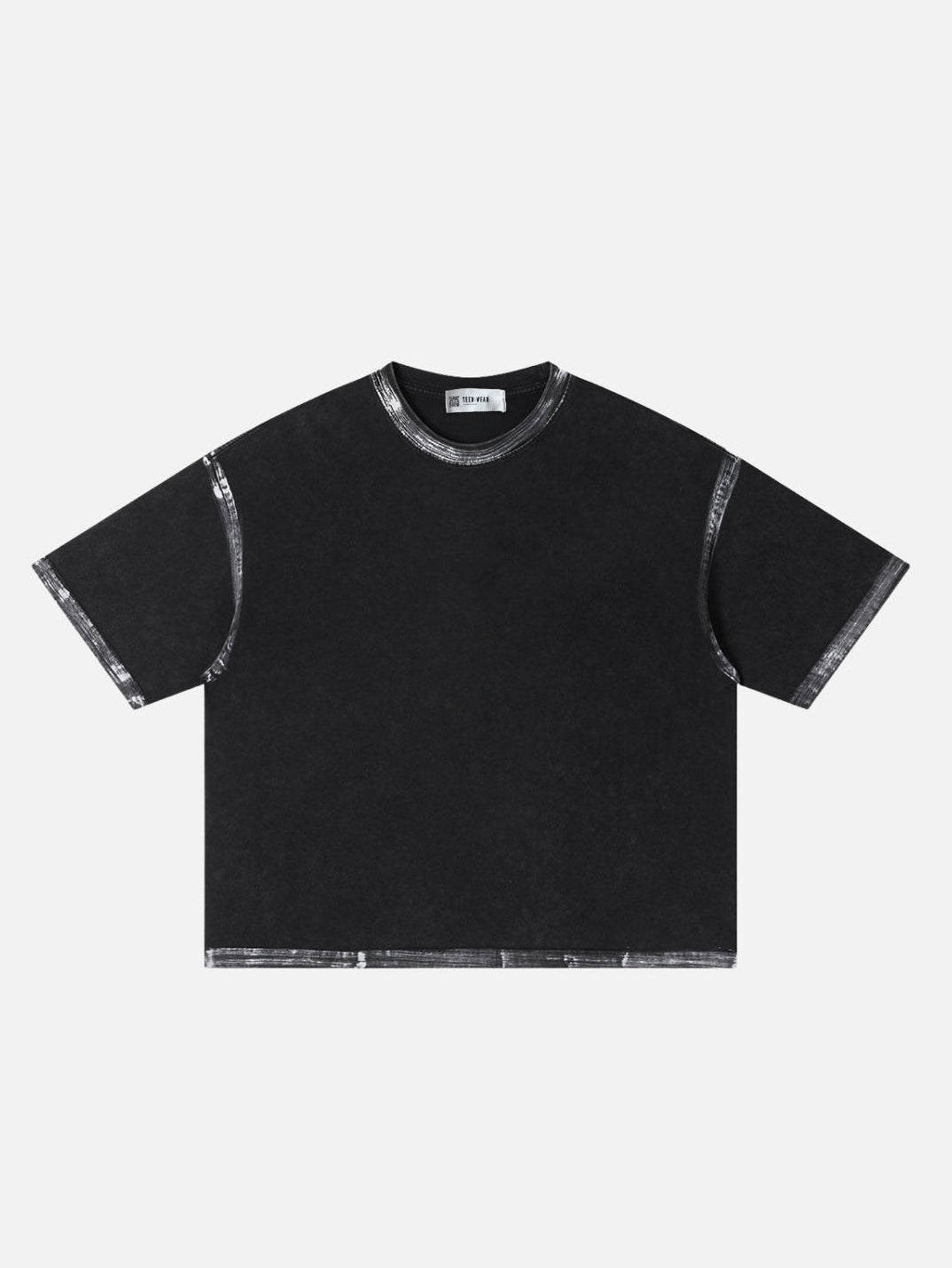 SILVA - Boxy Fit Basic T-shirt Black | Teenwear.eu