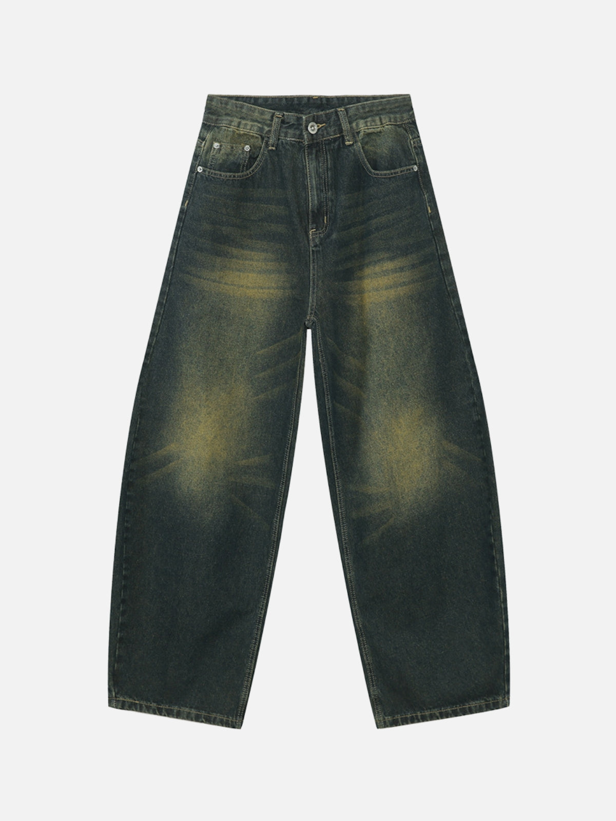 BENGER - Loose Basic Jeans Dark Blue | TEENWEAR.EU