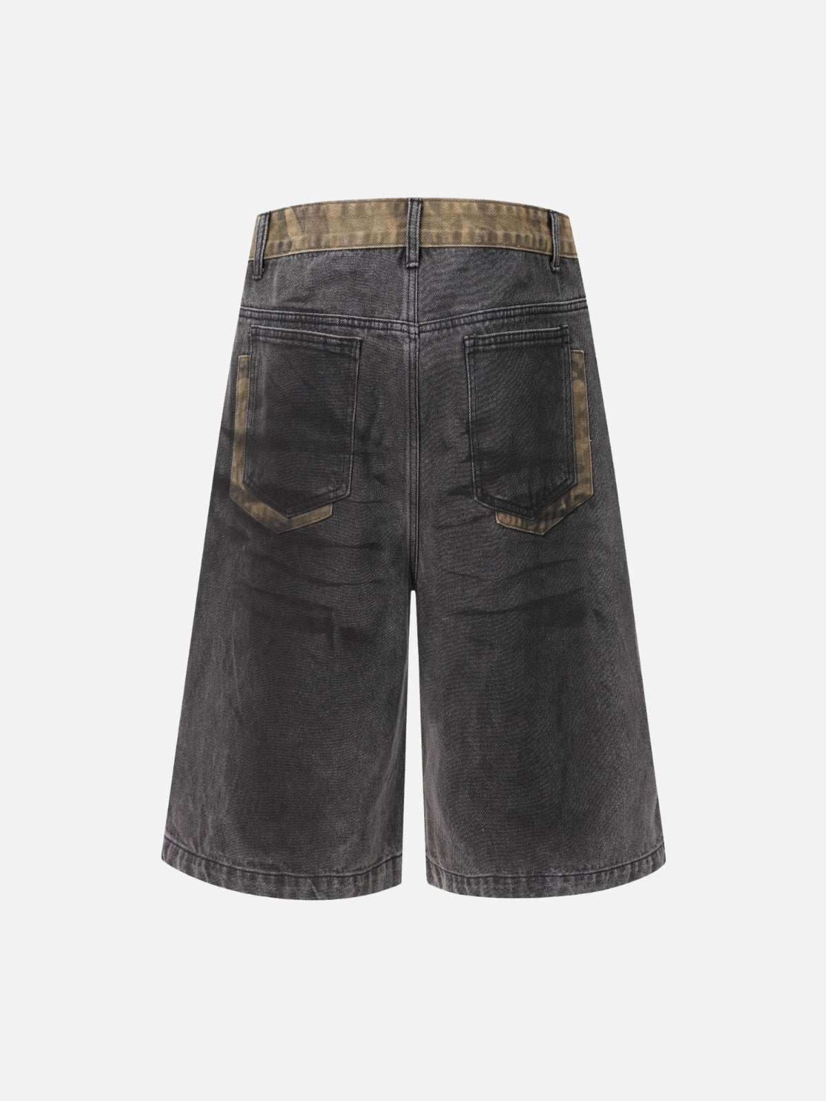 GEPARDY - Baggy Denim Embroidered Jorts | Teenwear.eu