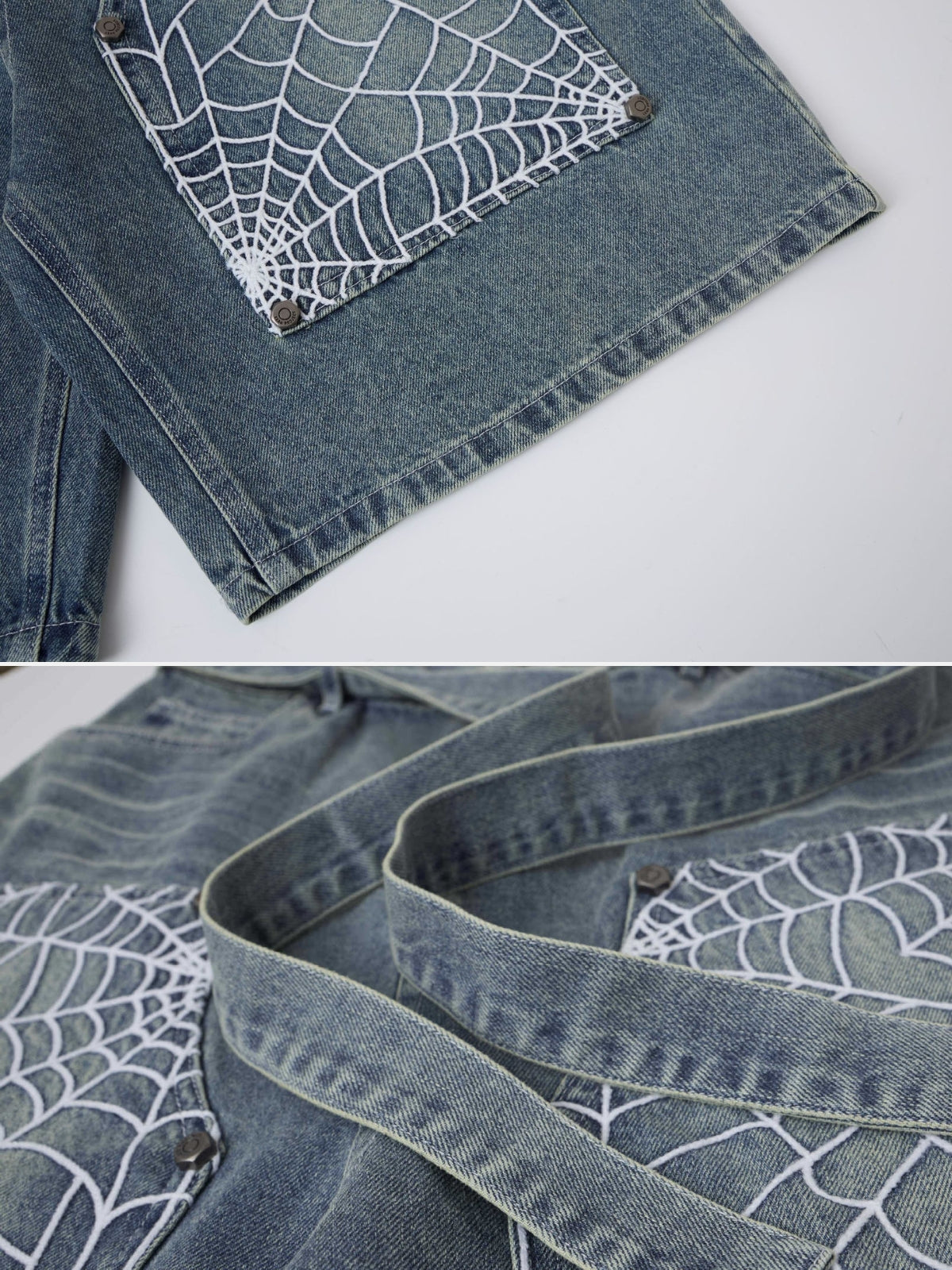 SPIDERO - Baggy Graphic Jorts | Teenwear.eu