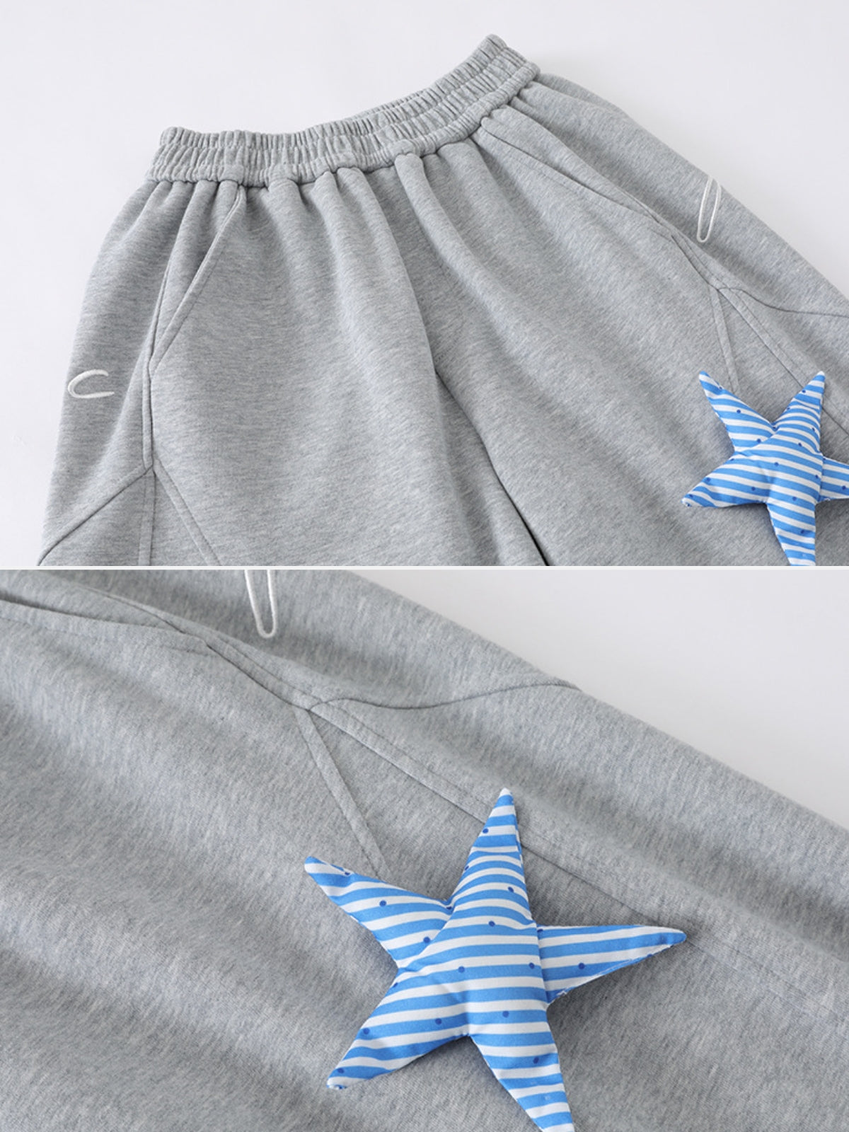 GRAVITY - Baggy Embroidered Sweatpants | Teenwear.eu