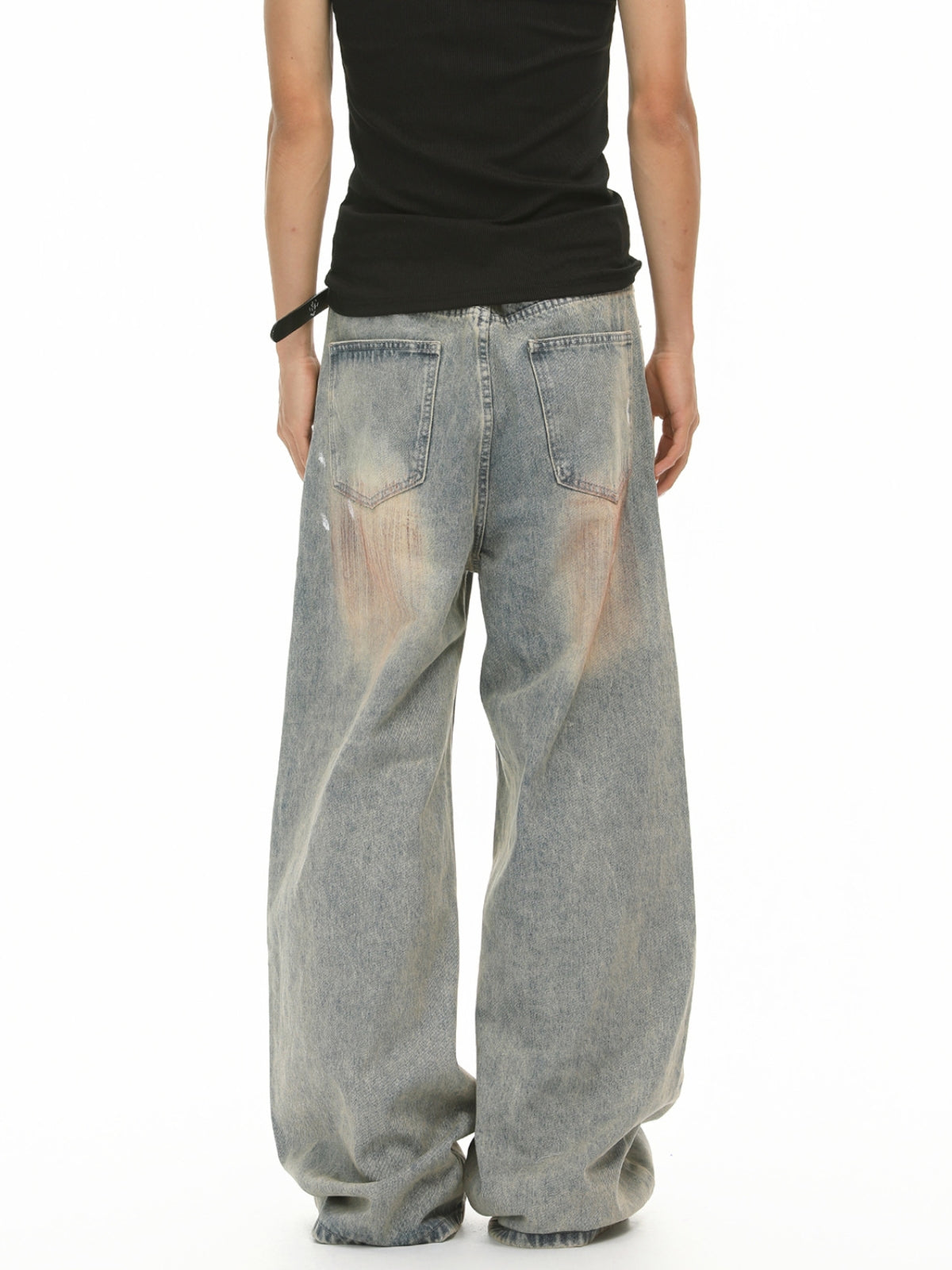 OSKERKY - Baggy Basic Jeans