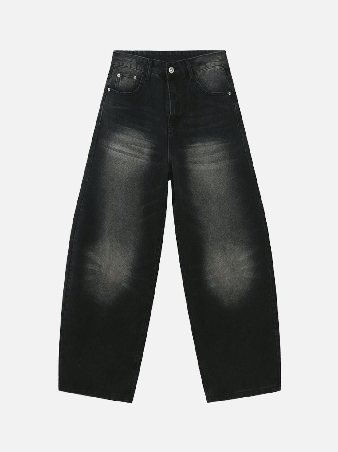 BENGER - Loose Basic Jeans Black | Teenwear.eu