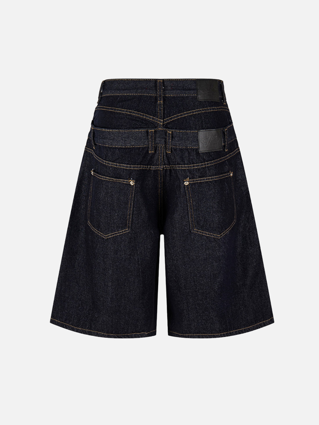 DOUBLETY - Baggy Denim Basic Jorts