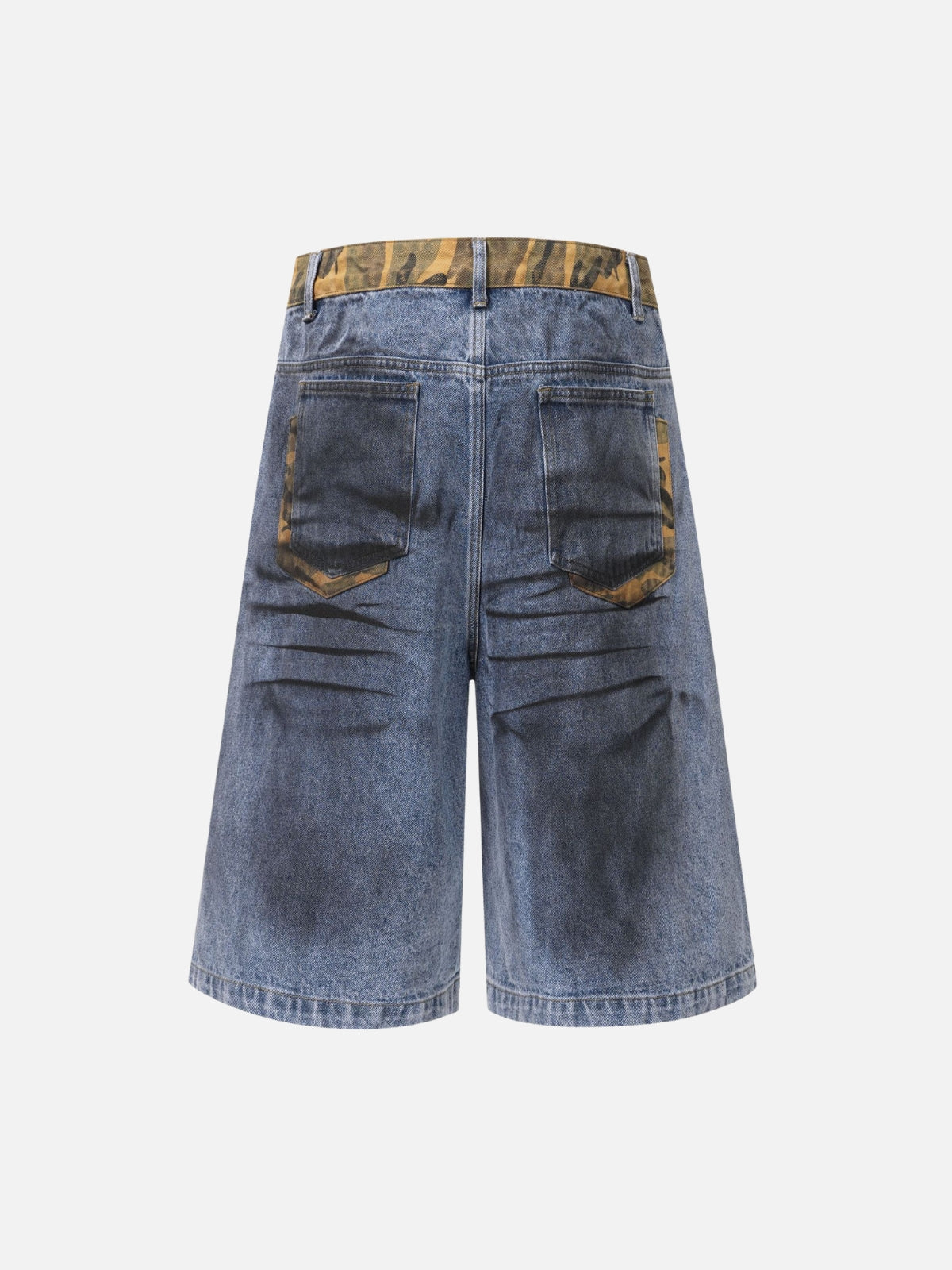 GEPARDY - Baggy Denim Embroidered Jorts | Teenwear.eu
