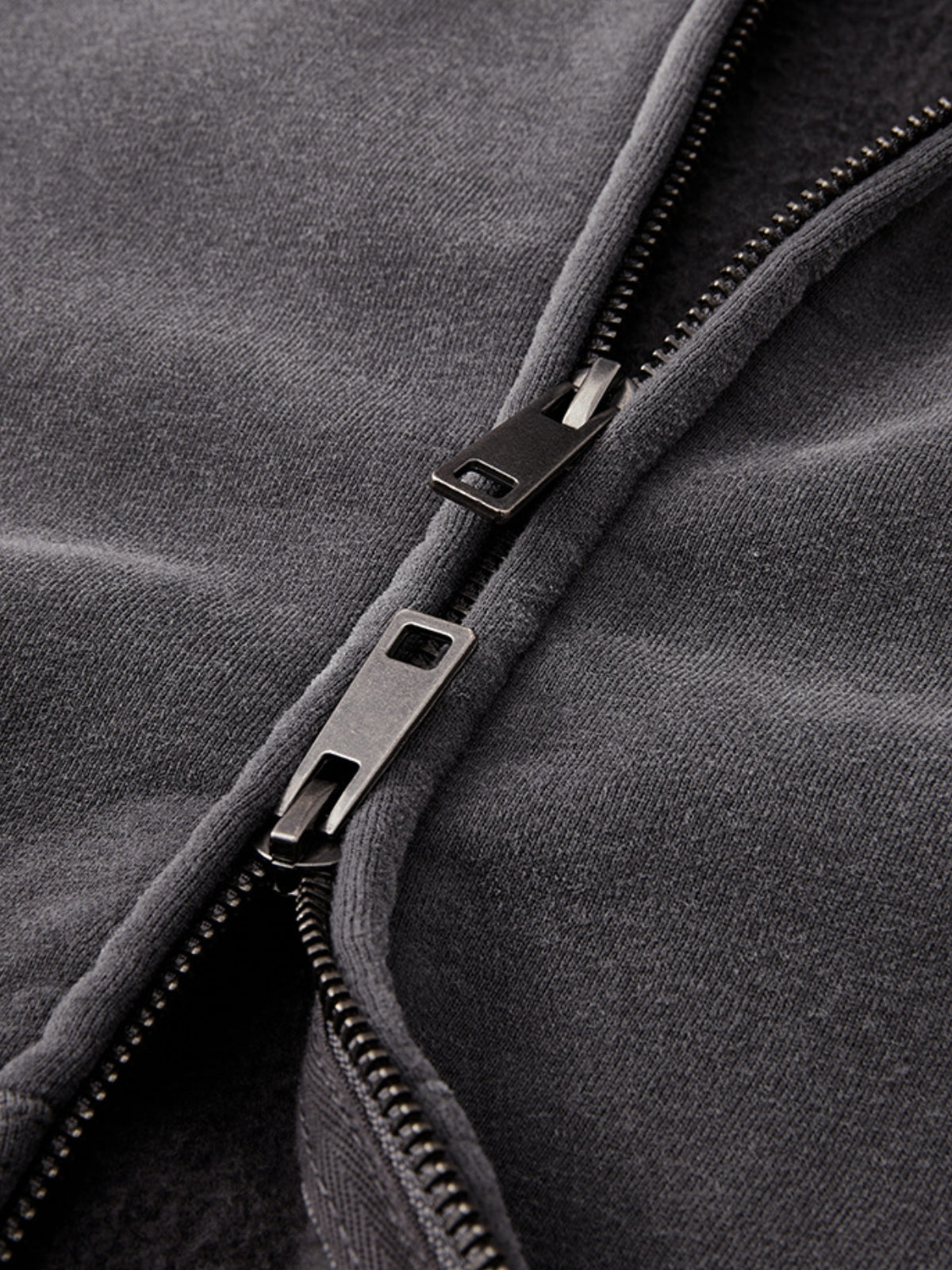 BASKA - Oversized Graphic Zip Up Hoodie | Teenwear.eu