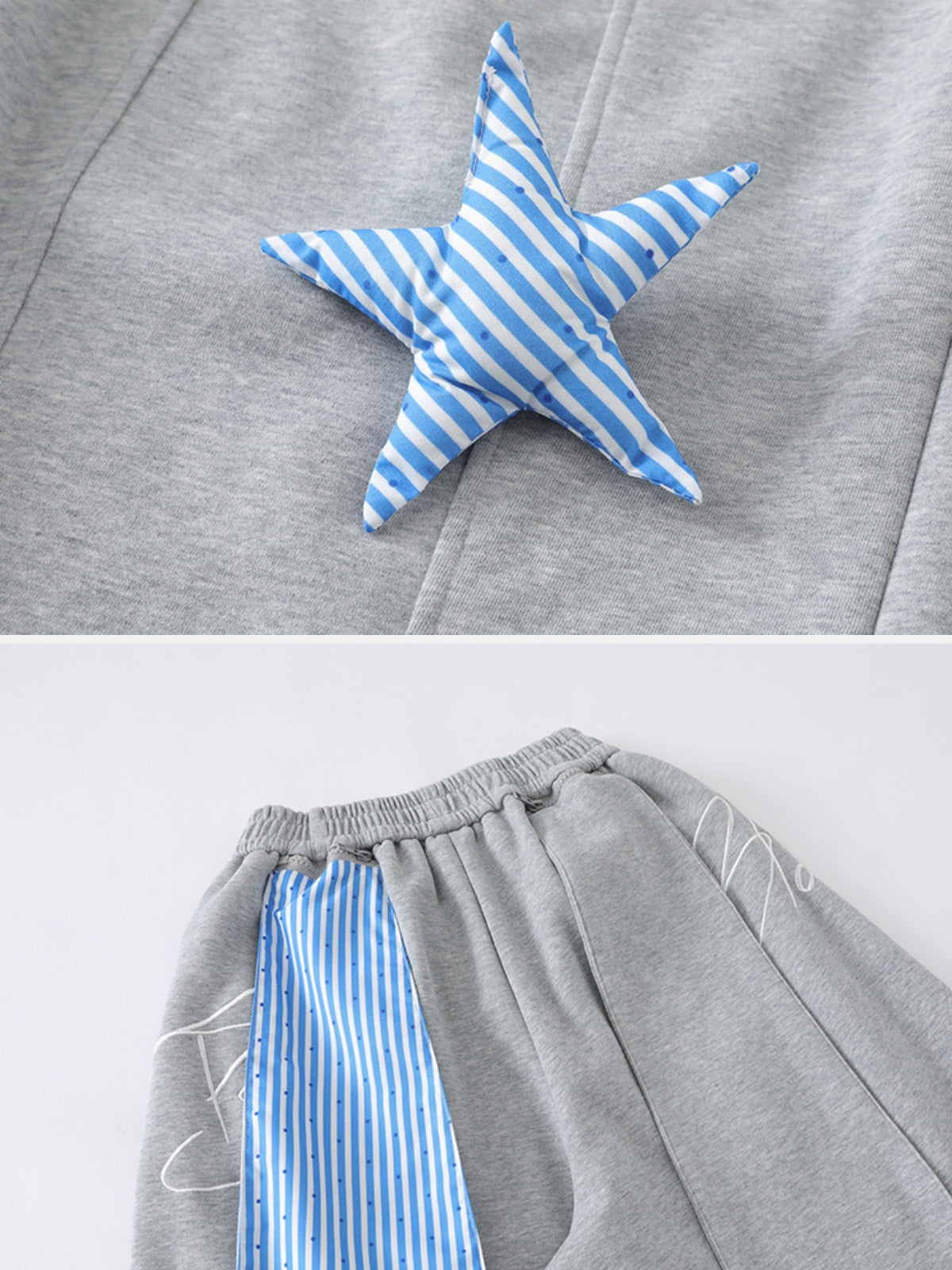 GRAVITY - Baggy Embroidered Sweatpants | Teenwear.eu