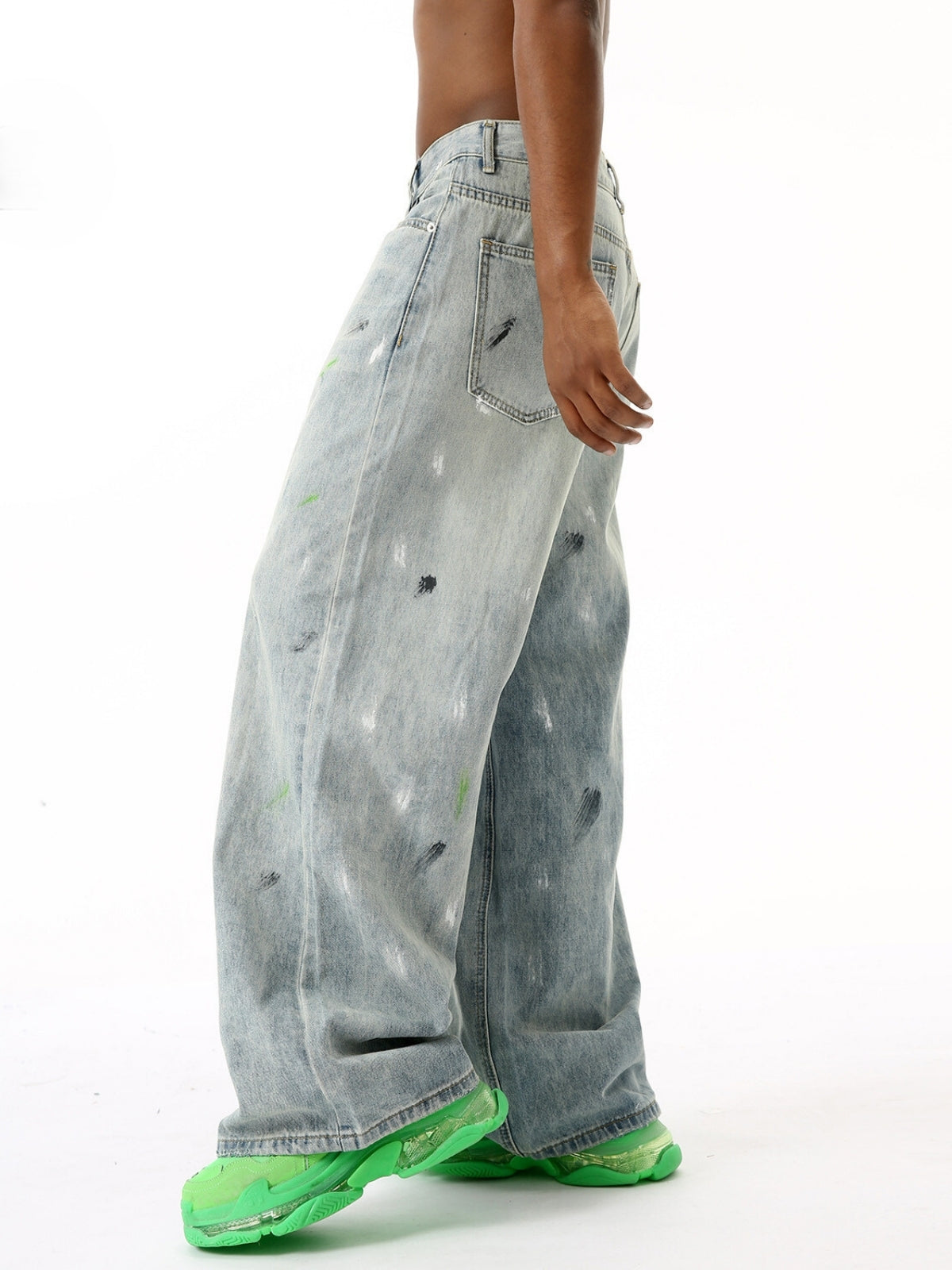 FAJNE - Baggy Basic Jeans | Teenwear.eu