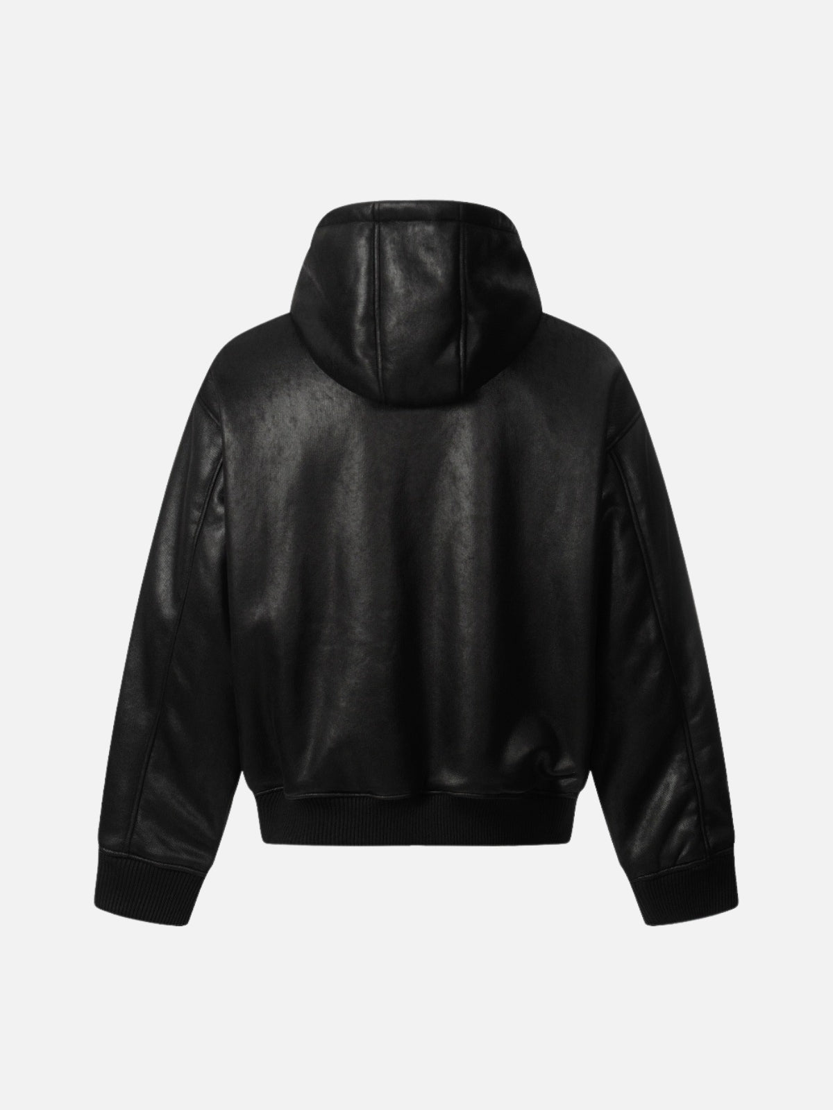 DARKON – Oversized Embroidered Leather Jacket | Teenwear.eu