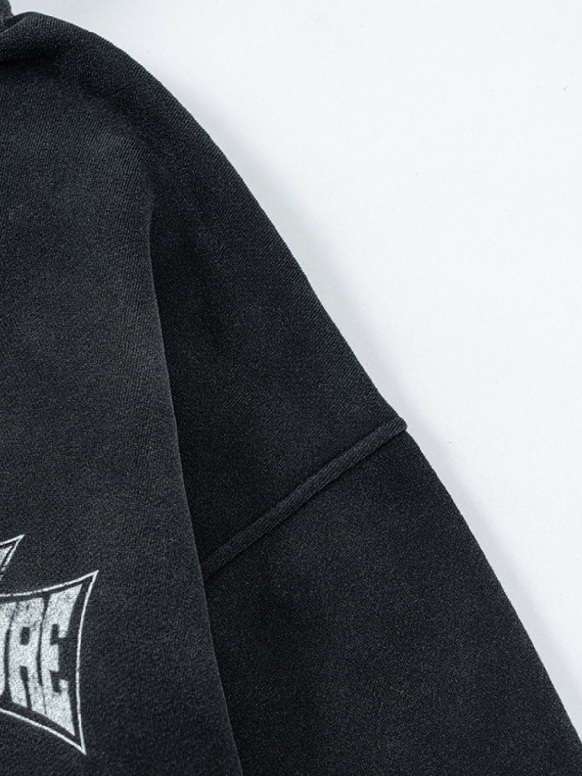 PERSUE - Oversized Print Zip Up Hoodie | TEENWEAR.EU