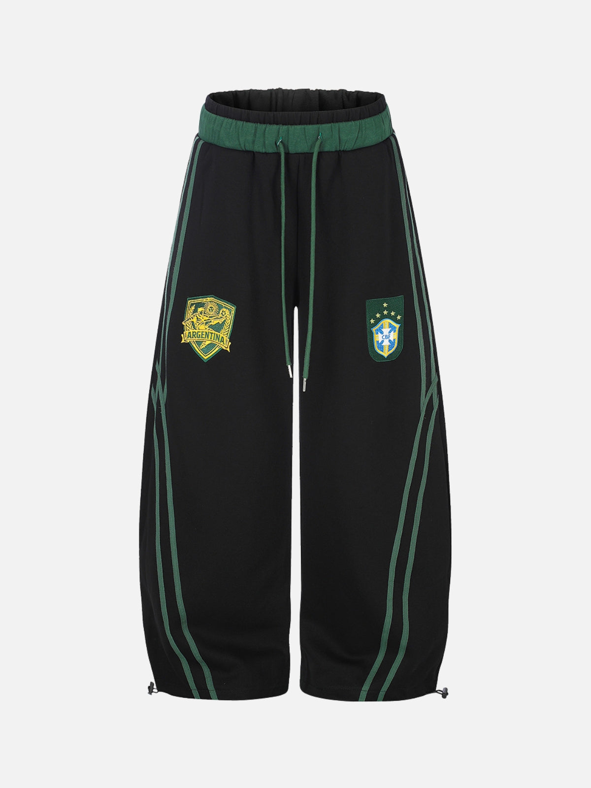 SPORTIE - Baggy Graphic Embroidered Sweatpants