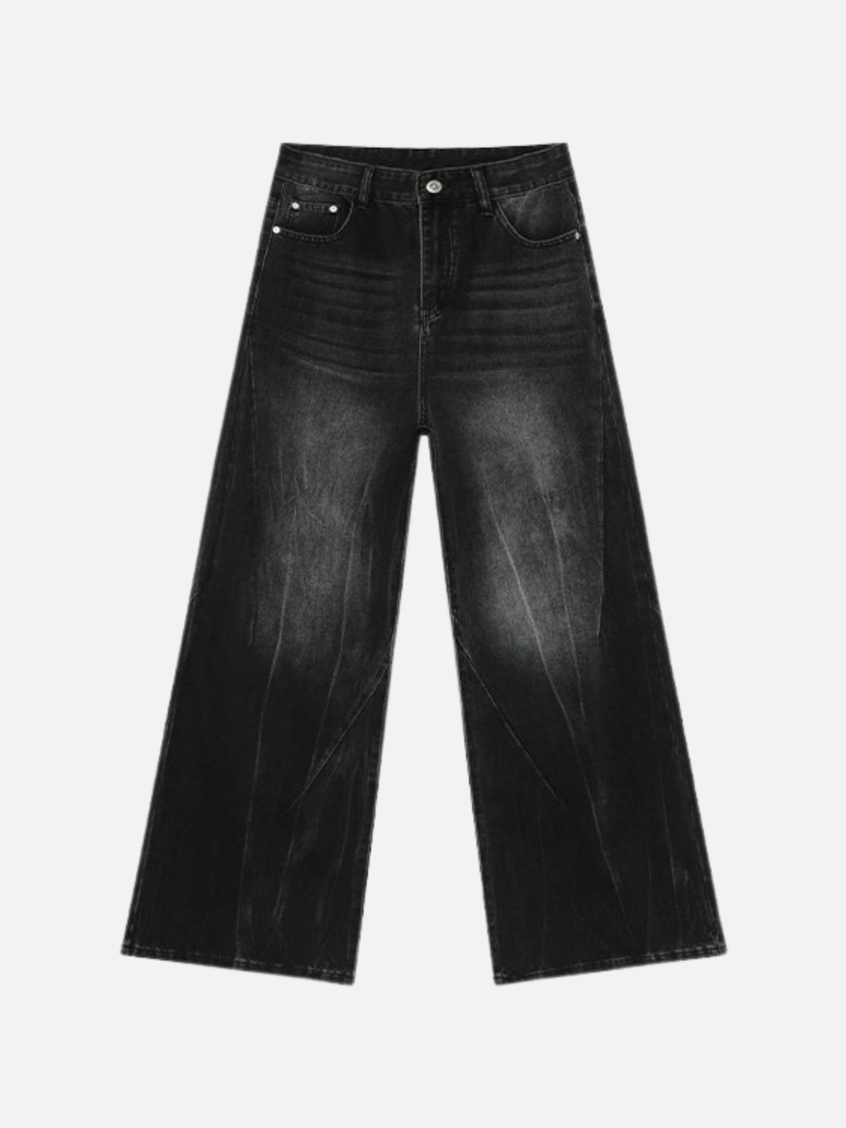 BLACKETS II - Baggy Basic Jeans Black | TEENWEAR.EU