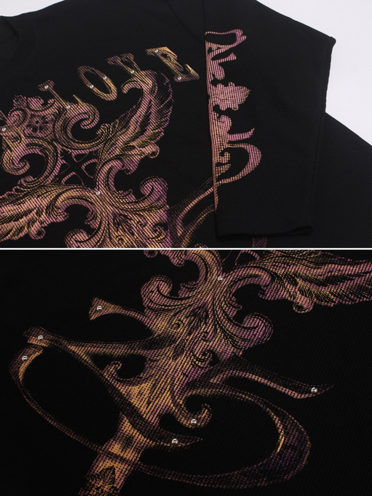 SWORD - Printed Waffle Long Sleeve