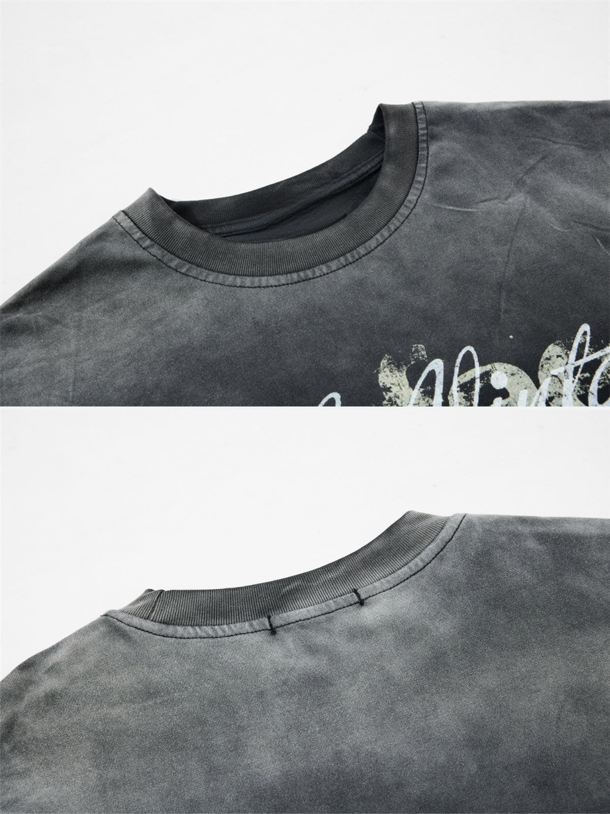 RUCHES - Long Sleeve Camo Graphic T-Shirt