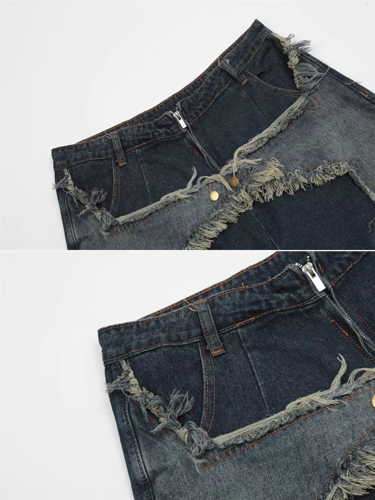 STARS - Baggy Embroidered Graphic Jorts | TEENWEAR.EU