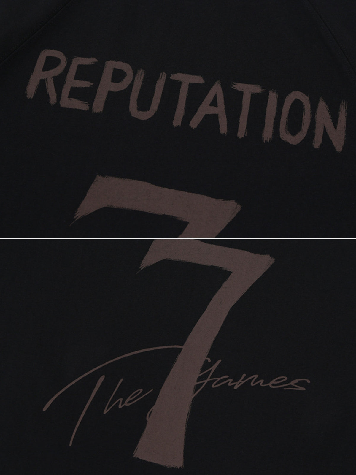 REPUTATION - Oversized Graphic T-Shirt