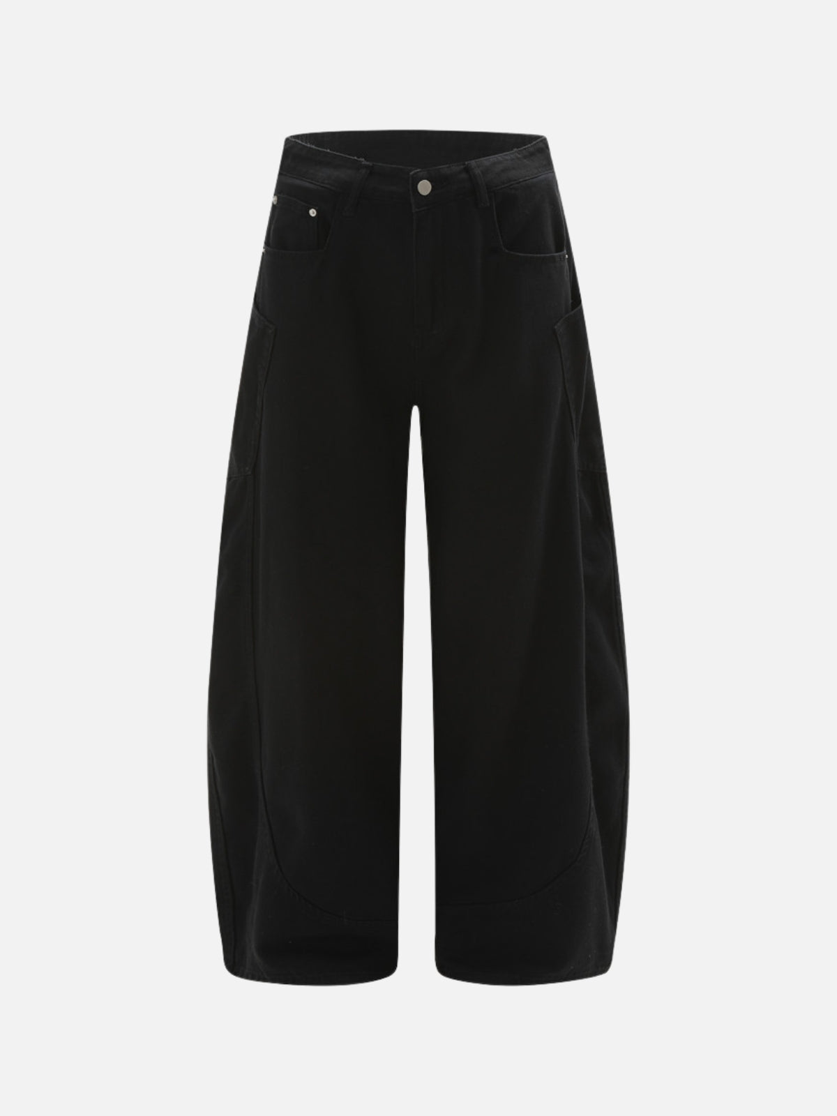 PERFECTS - Baggy Basic Unisex Jeans Black | TEENWEAR.EU