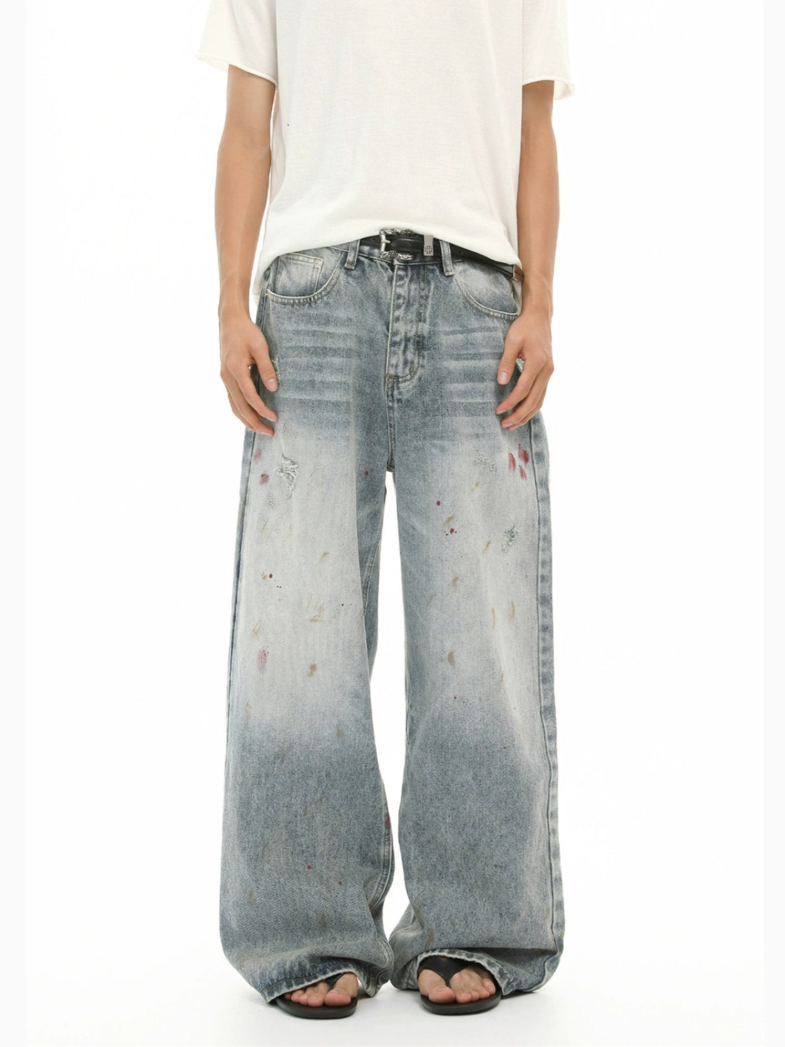 PAINTIES - Baggy Basic Jeans