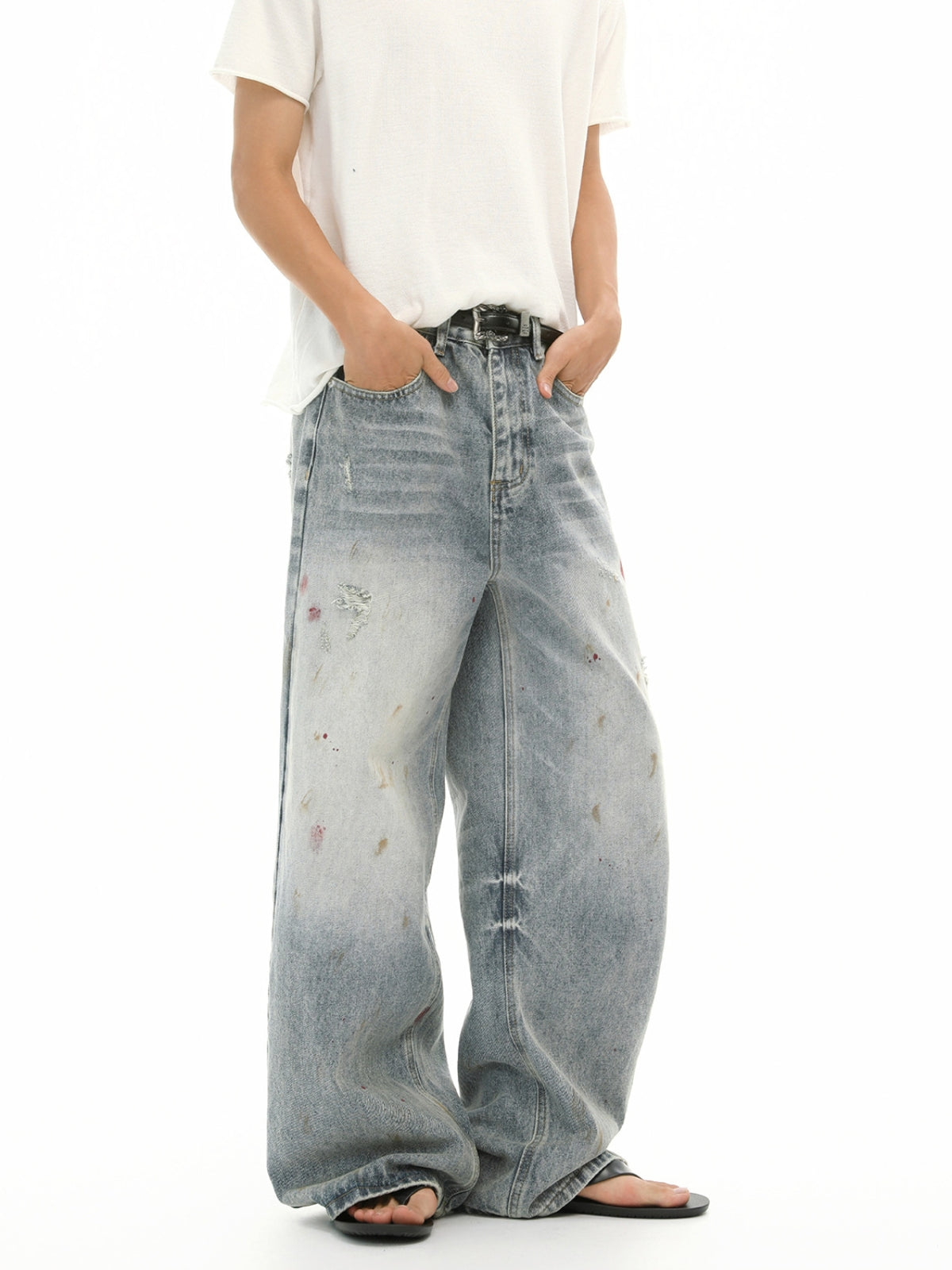 PAINTIES - Baggy Basic Jeans