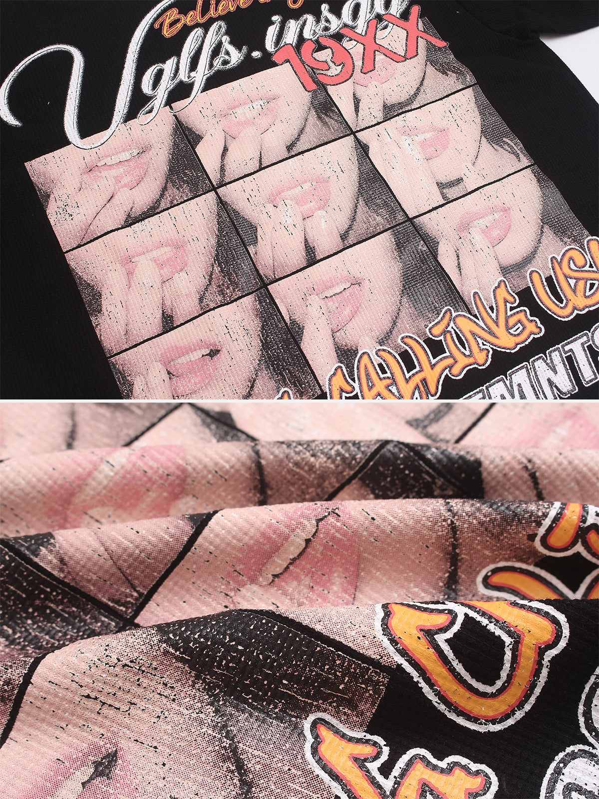 HOTTIE - Printed Waffle Long Sleeve | Teenwear.eu