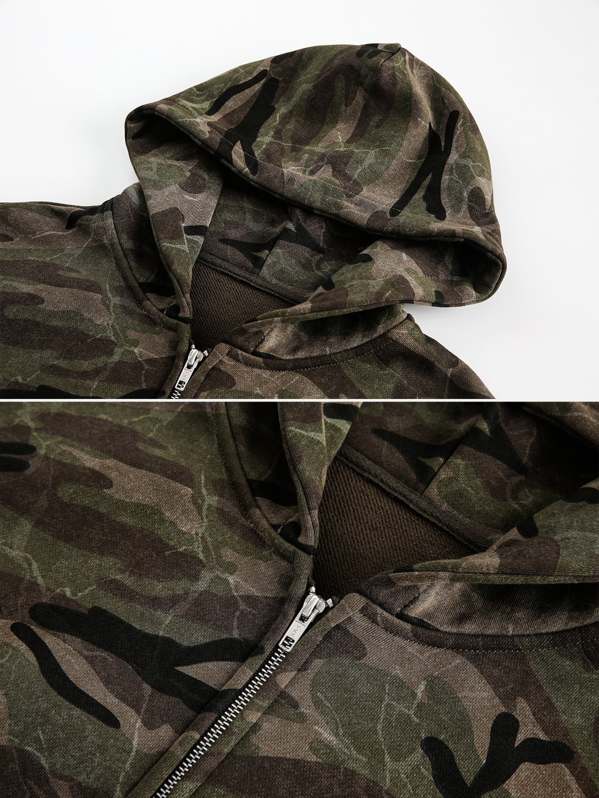 CAMMOS - Cropped Basic Zip Up Hoodie | TEENWEAR.EU