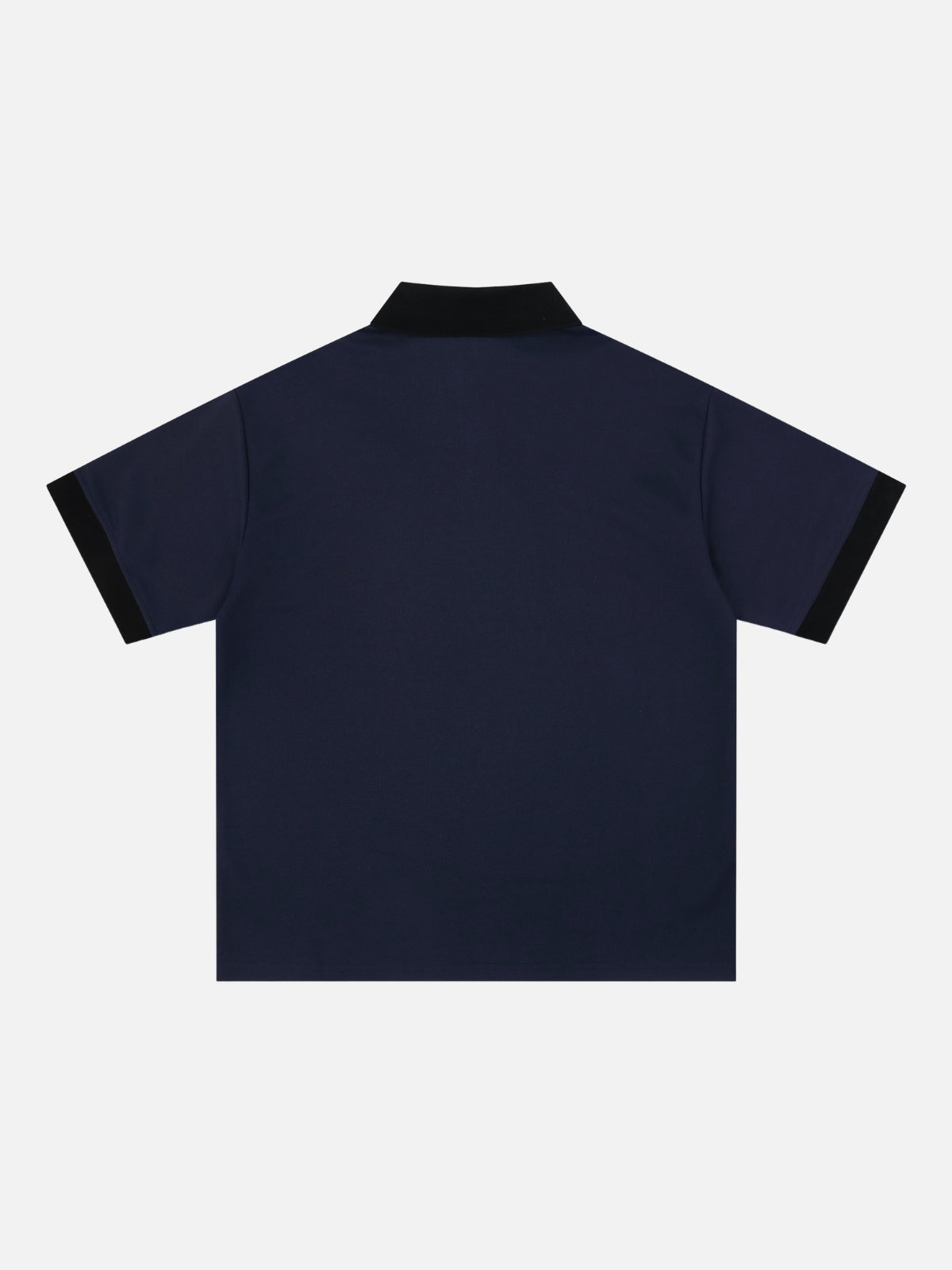 ELEGANTE - Oversized Graphic Polo Shirt