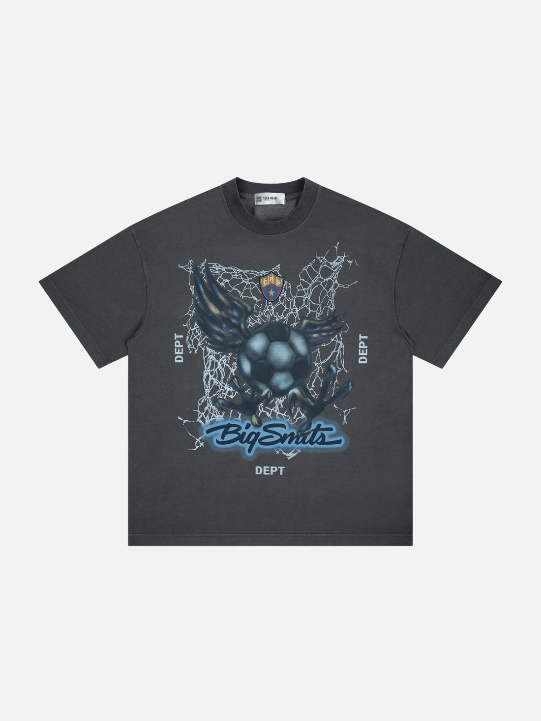 ARACHNE – Oversized Graphic T-Shirt Grey | Teenwear.eu