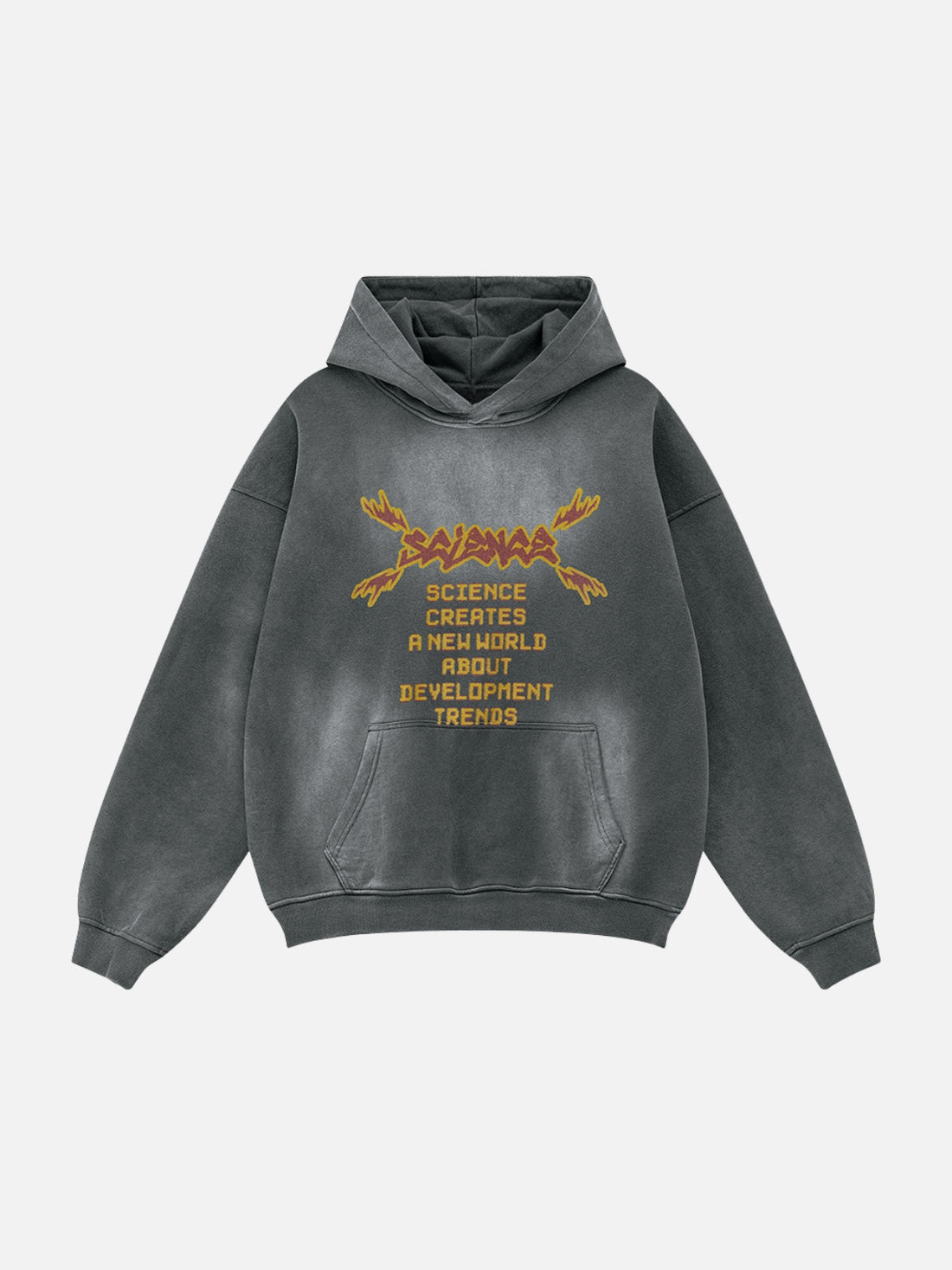 CREATES - Oversized Print Hoodie