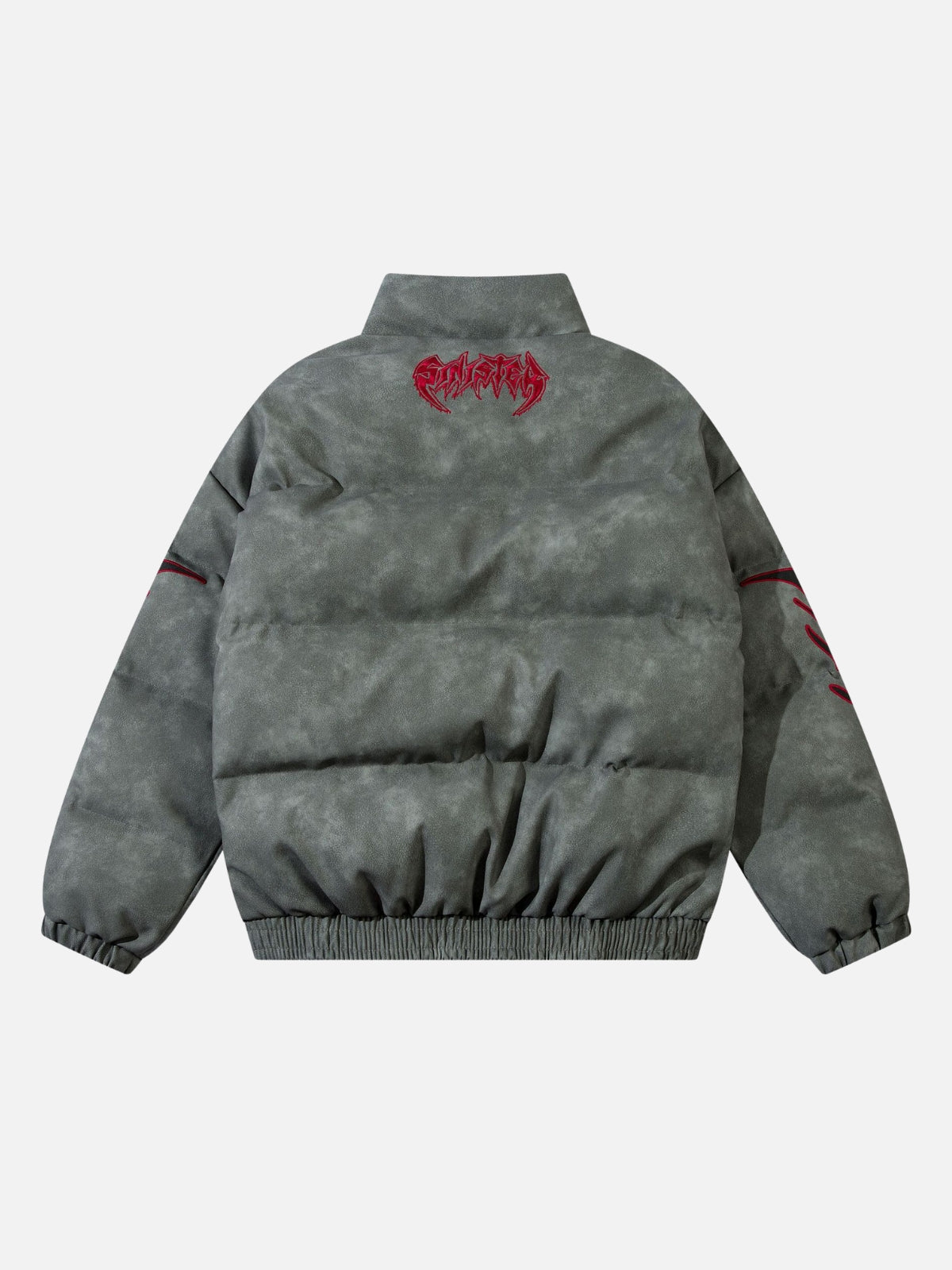 SINISTER - Puffer Embroidered Jacket | TEENWEAR.EU