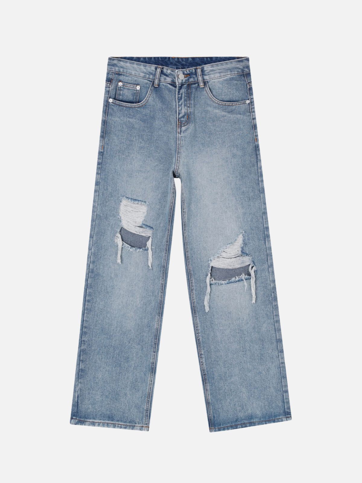 TORNIES - Baggy Ripped Basic Jeans Blue | TEENWEAR.EU