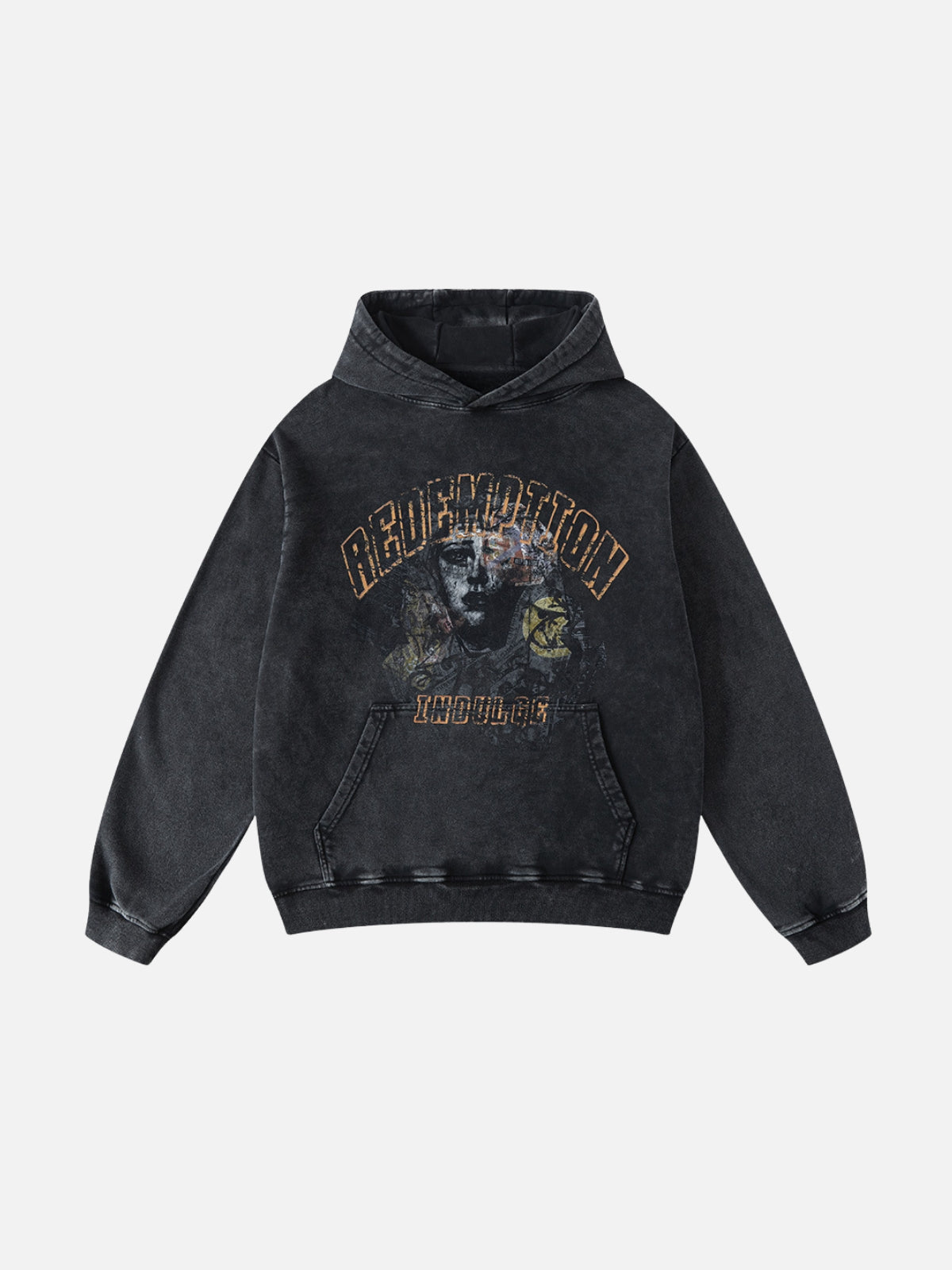 GRIMMO – Oversized Graphic Hoodie Black | Teenwear.eu