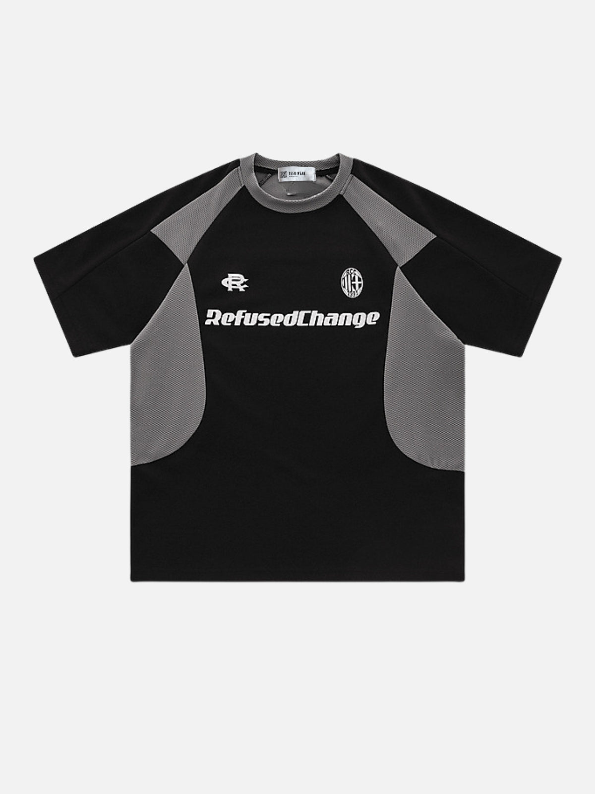 REFUSED - Oversized Graphic T-Shirt Black | Teenwear.eu