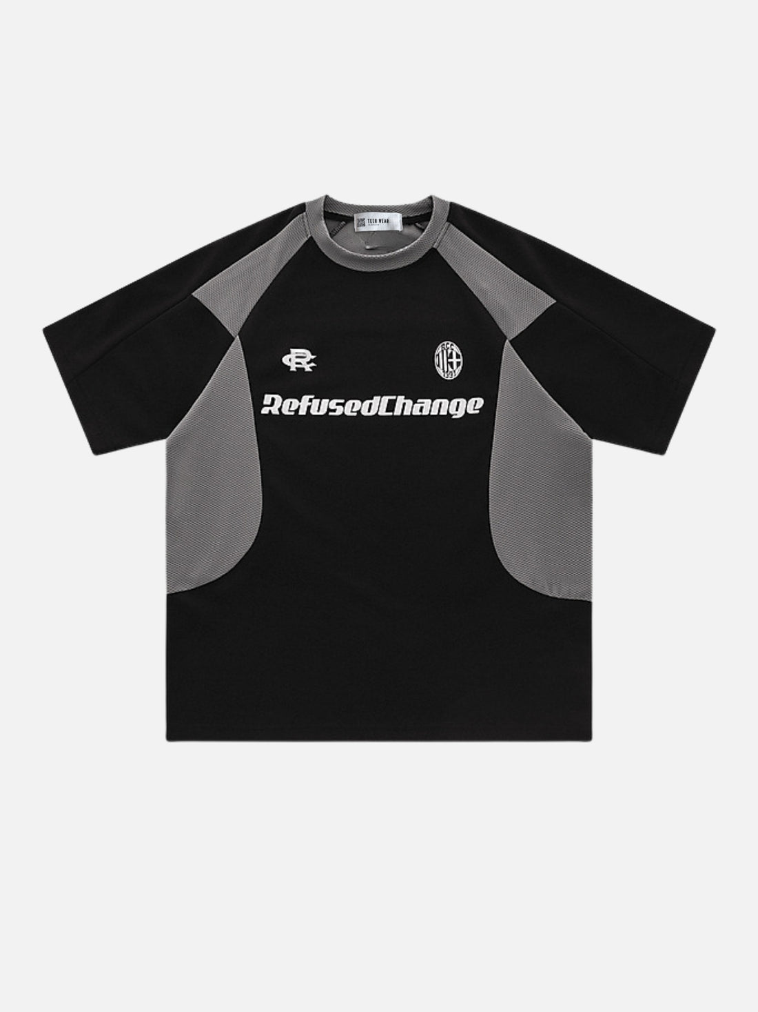 REFUSED - Oversized Graphic T-Shirt Black | Teenwear.eu