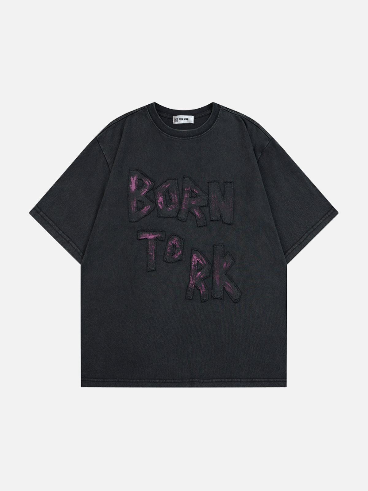 ROCKY - Oversized Embroidered T-Shirt