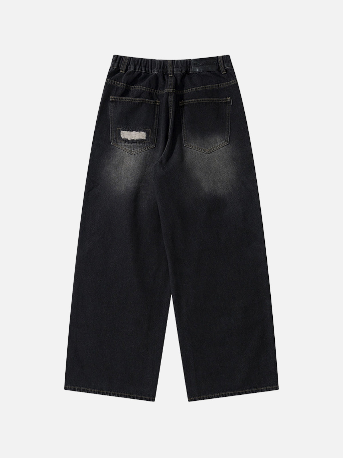 GUZTAVE - Loose Ripped Basic Jeans | TEENWEAR.EU