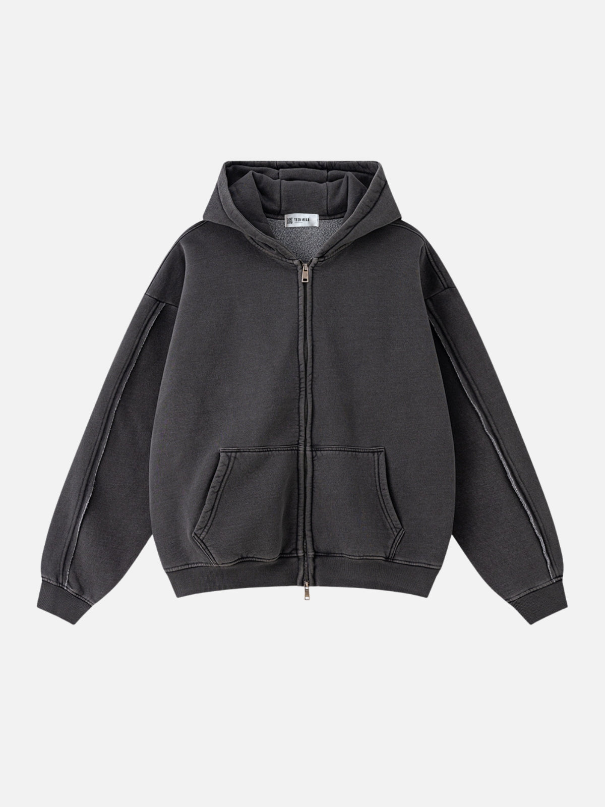 VICOS - Oversized Basic Premium Zip Up Hoodie