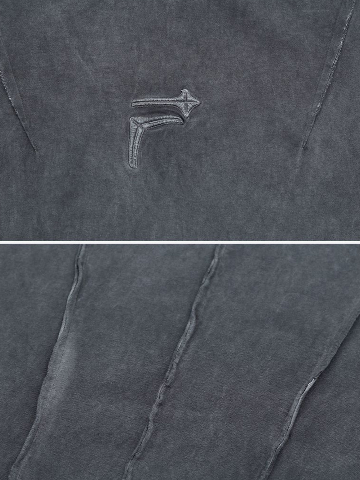 SWORDS - Oversized Embroidered T-shirt | TEENWEAR.EU