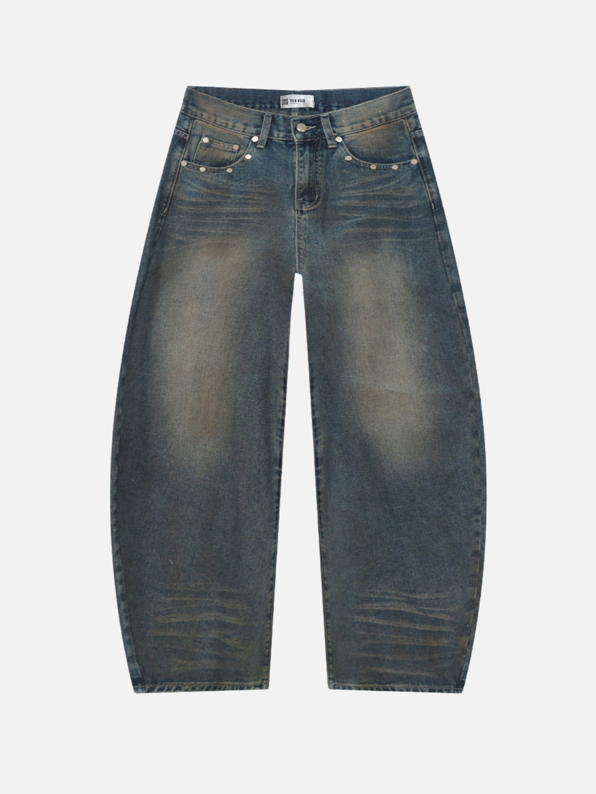 VORTEX - Baggy Basic Jeans Blue | TEENWEAR.EU