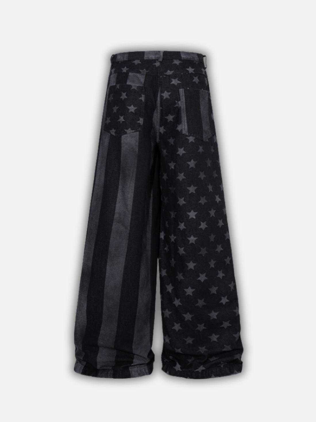 AMERICANO - Baggy Graphic Jeans