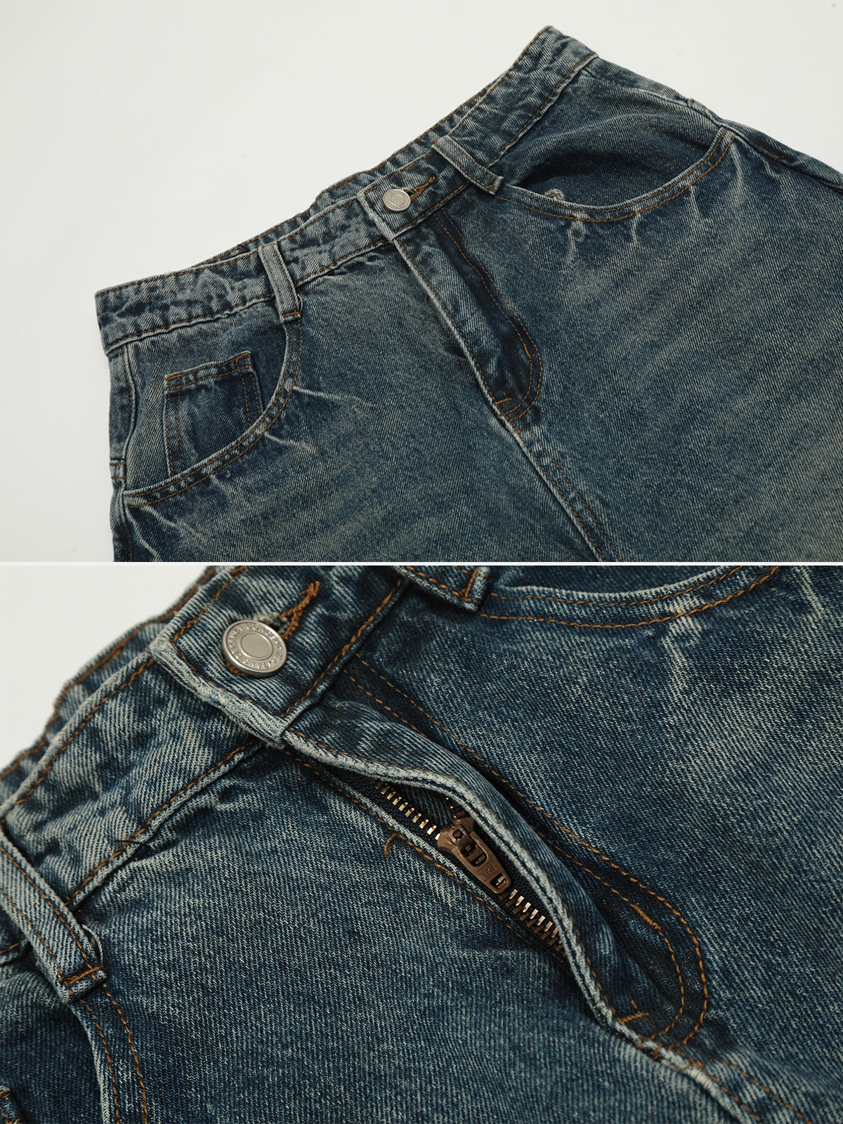 BALLOON - Baggy Barrel Leg Basic Jeans | Teenwear.eu