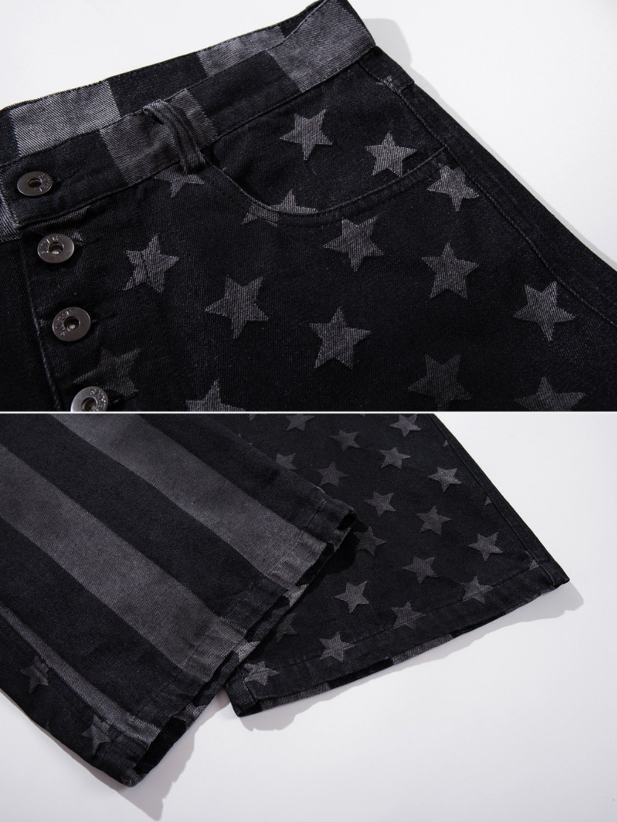 AMERICANO - Baggy Graphic Jeans | Teenwear.eu