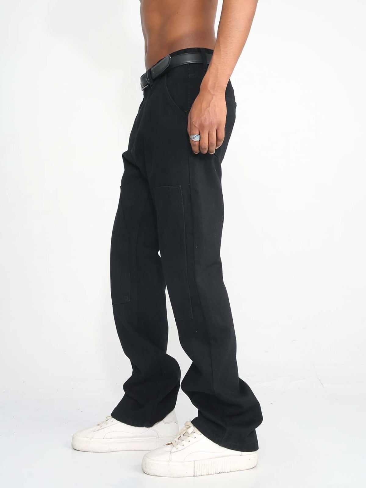 UTILITY - Straight Basic Zipper Jeans | TEENWEAR.EU