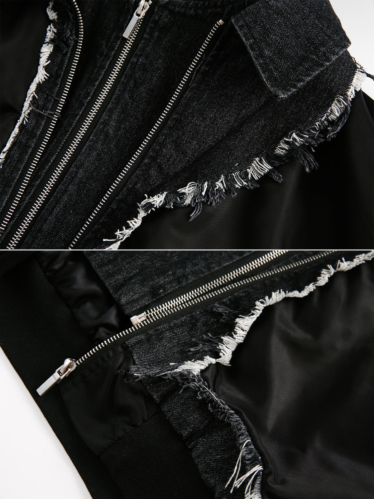 LAYERZ - Double Layer Cropped Jacket | Teenwear.eu