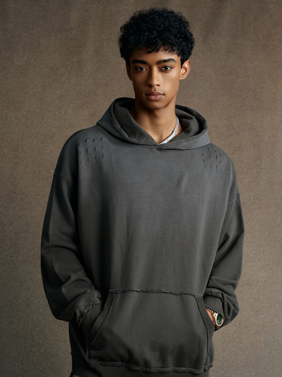 RETRO - Oversized Basic Hoodie