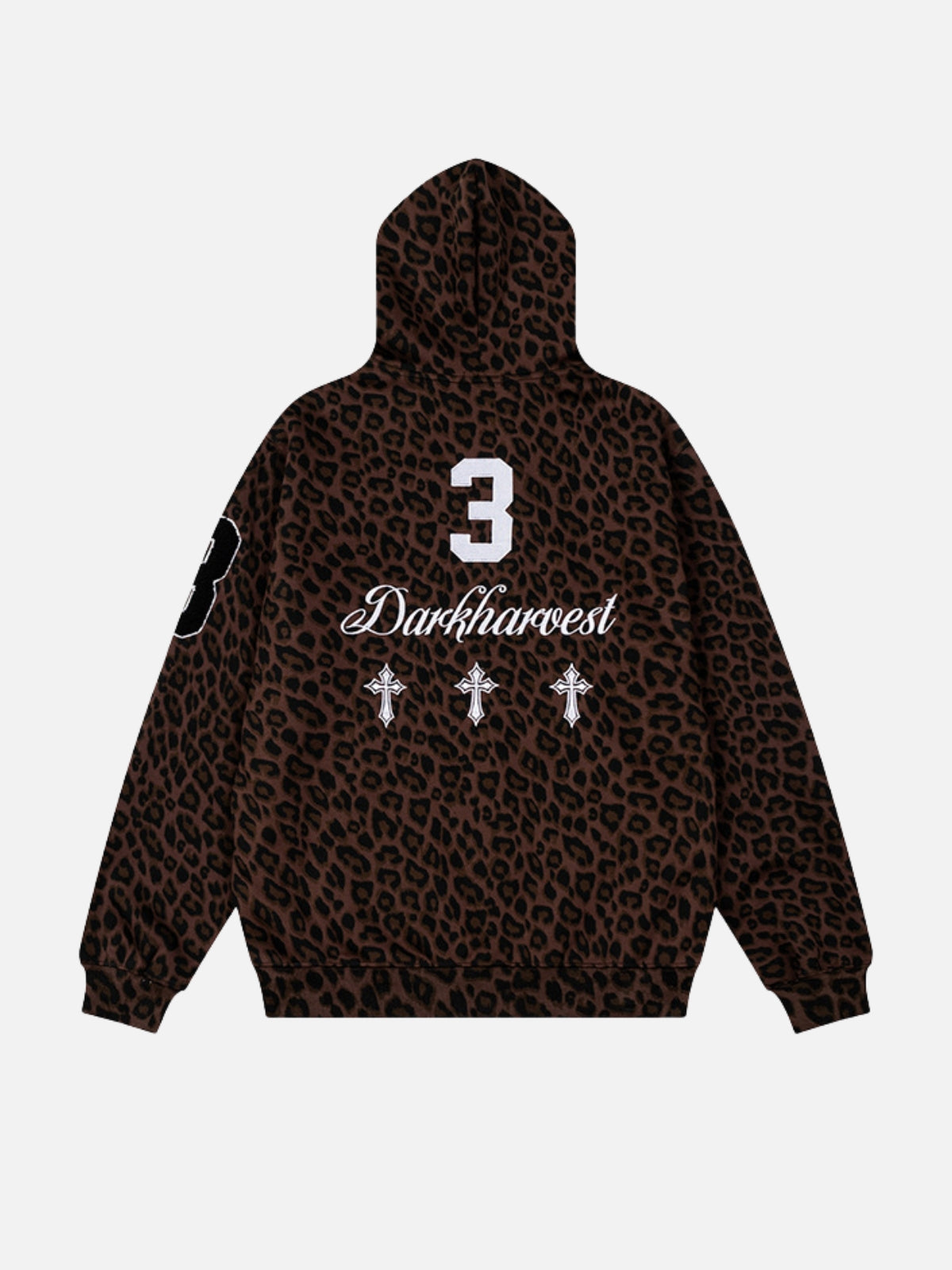HARVEST - Oversized Graphic Zip Up Hoodie