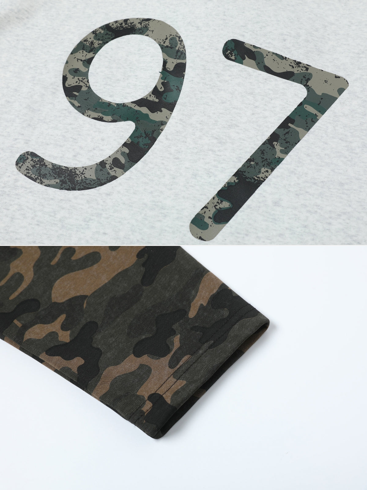 PLUSUNION - Oversized Print Long Sleeved Polo T-Shirt | TEENWEAR.EU