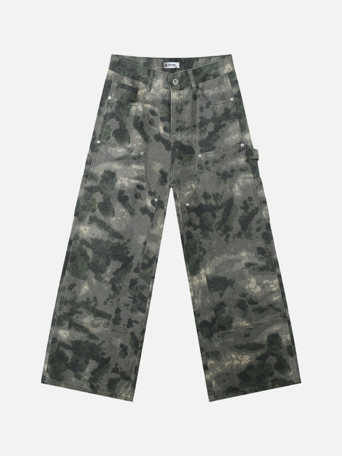 WARIES - Basic Camo Patchwork Jeans Camo | Teenwear.eu